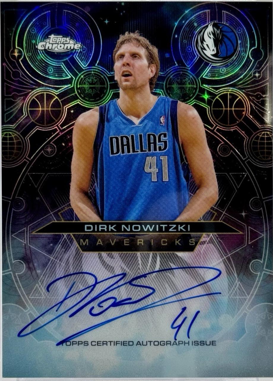 Dirk Nowitzki [Refractor] #CH-DN