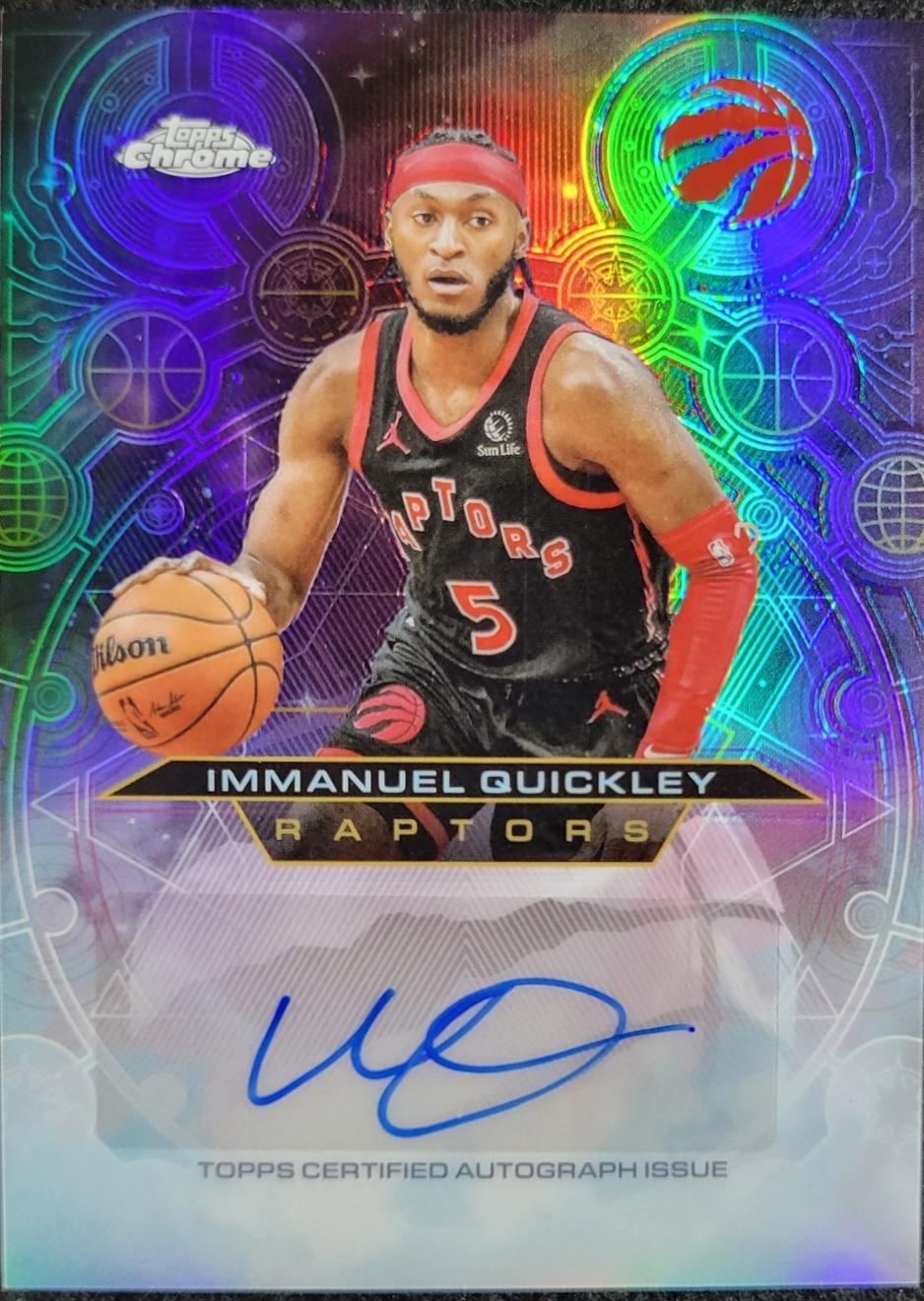 Immanuel Quickley [Refractor] #CH-IQ