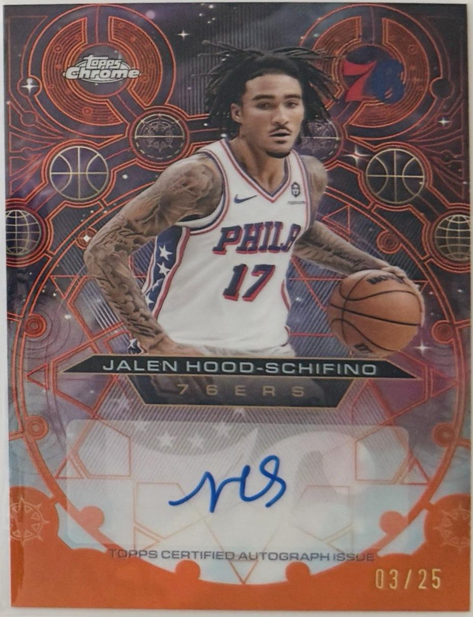 Jalen Hood-Schifino [Refractor Orange] #CH-JHS