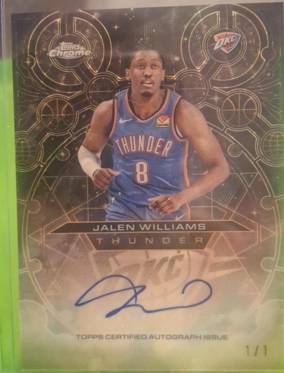 Jalen Williams [Superfractor] #CH-JW