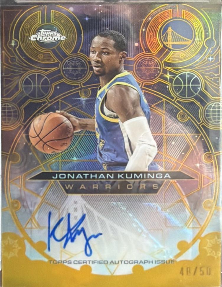 Jonathan Kuminga [Refractor Gold] #CH-JK