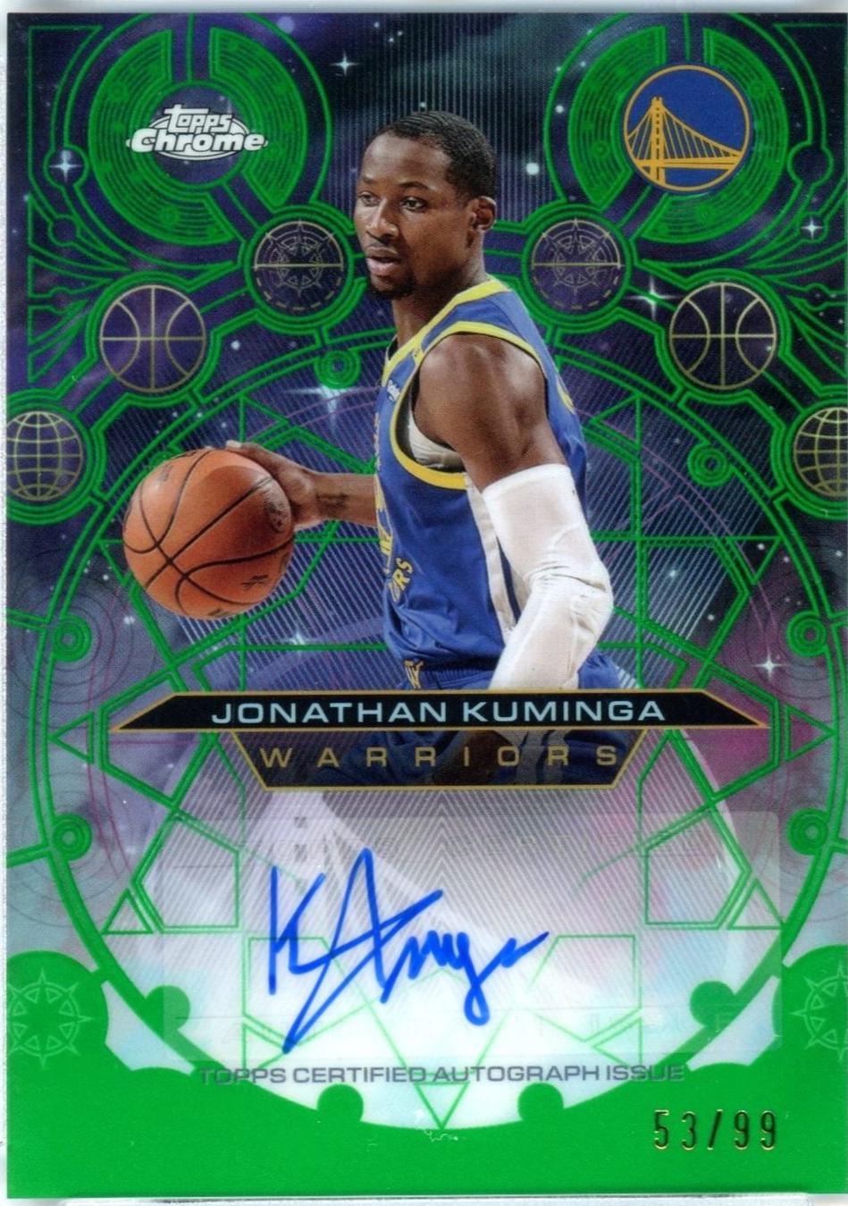 Jonathan Kuminga [Refractor Green] #CH-JK