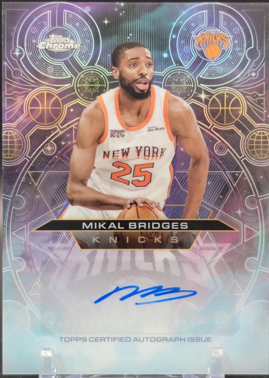 Mikal Bridges [Refractor] #CH-MB