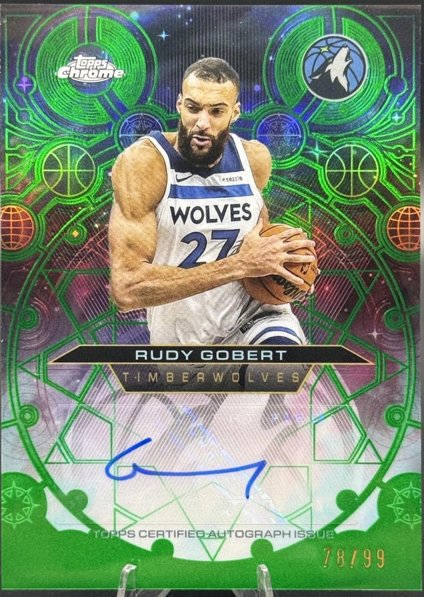 Rudy Gobert [Refractor Green] #CH-RG