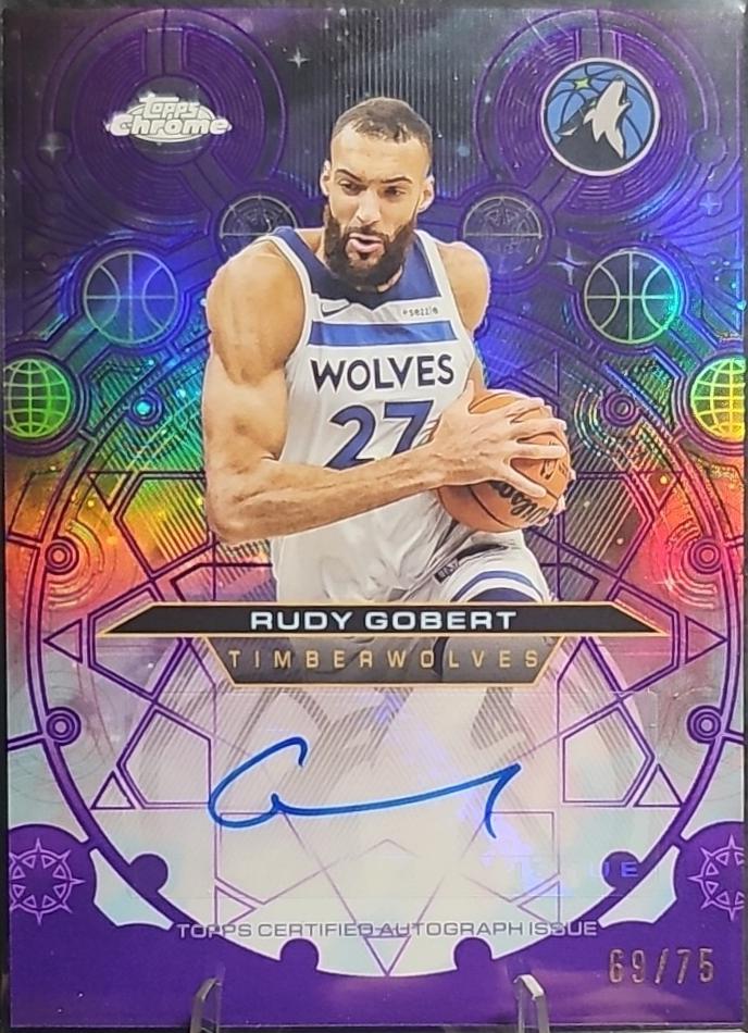 Rudy Gobert [Refractor Purple] #CH-RG