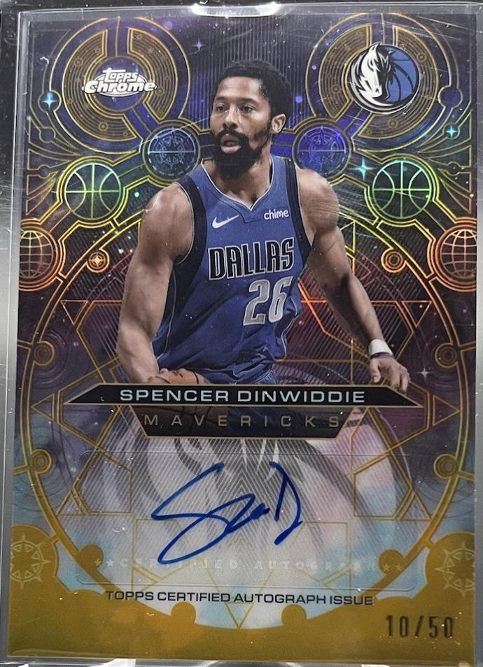 Spencer Dinwiddie [Refractor Gold] #CH-SD