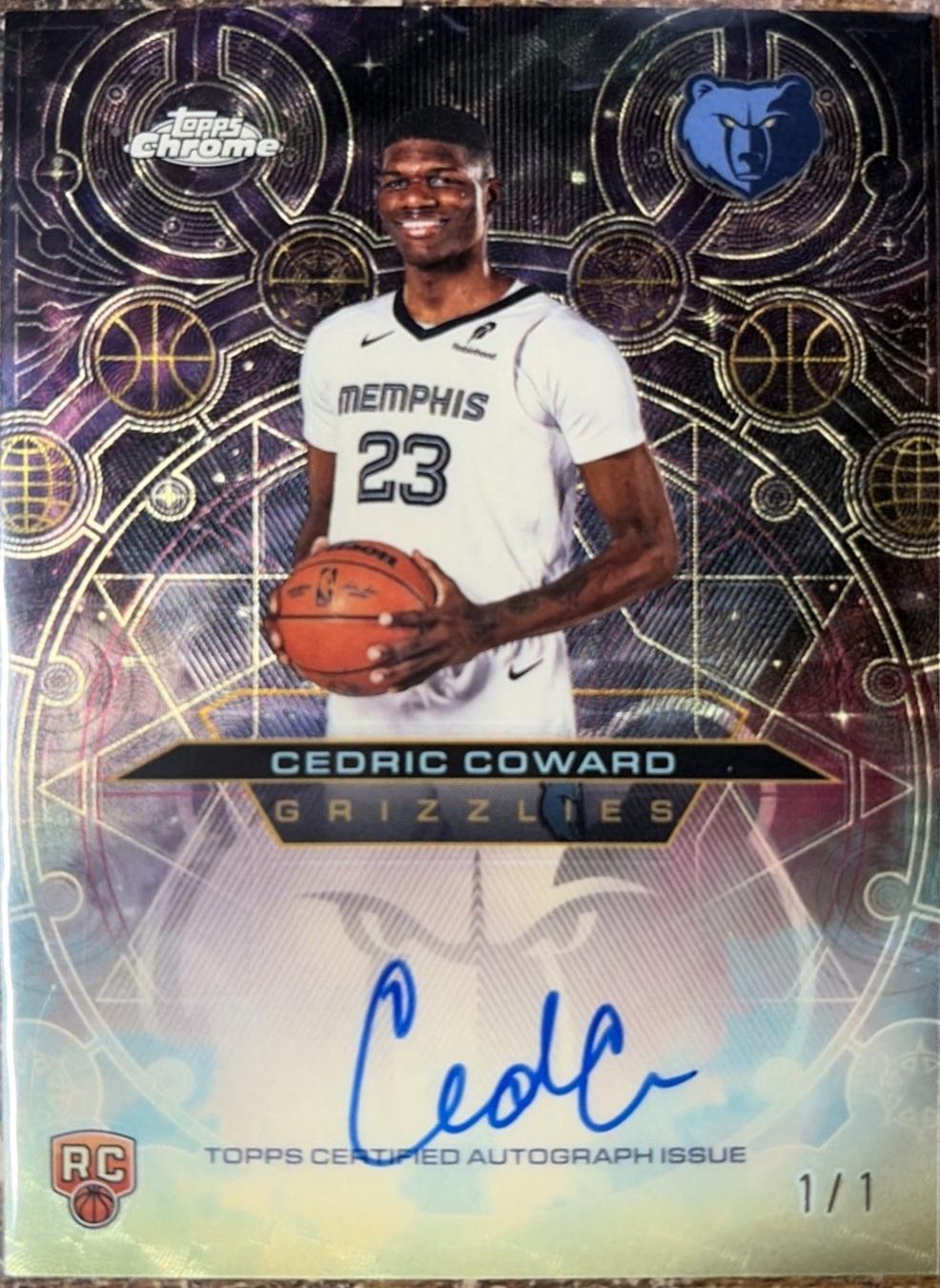 Cedric Coward [Superfractor] #CHR-CC