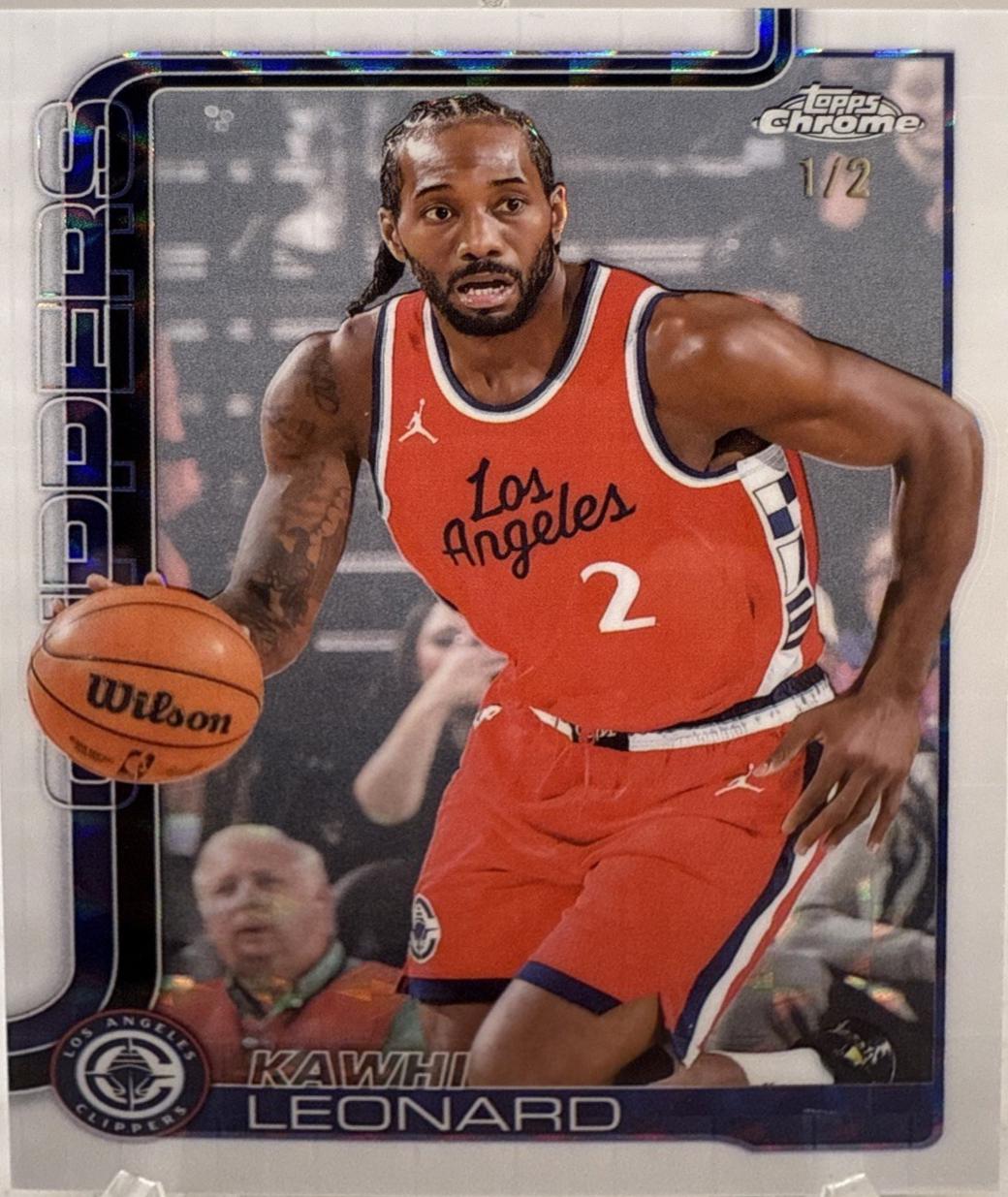 Kawhi Leonard [Refractor White Geometric] #CG-1