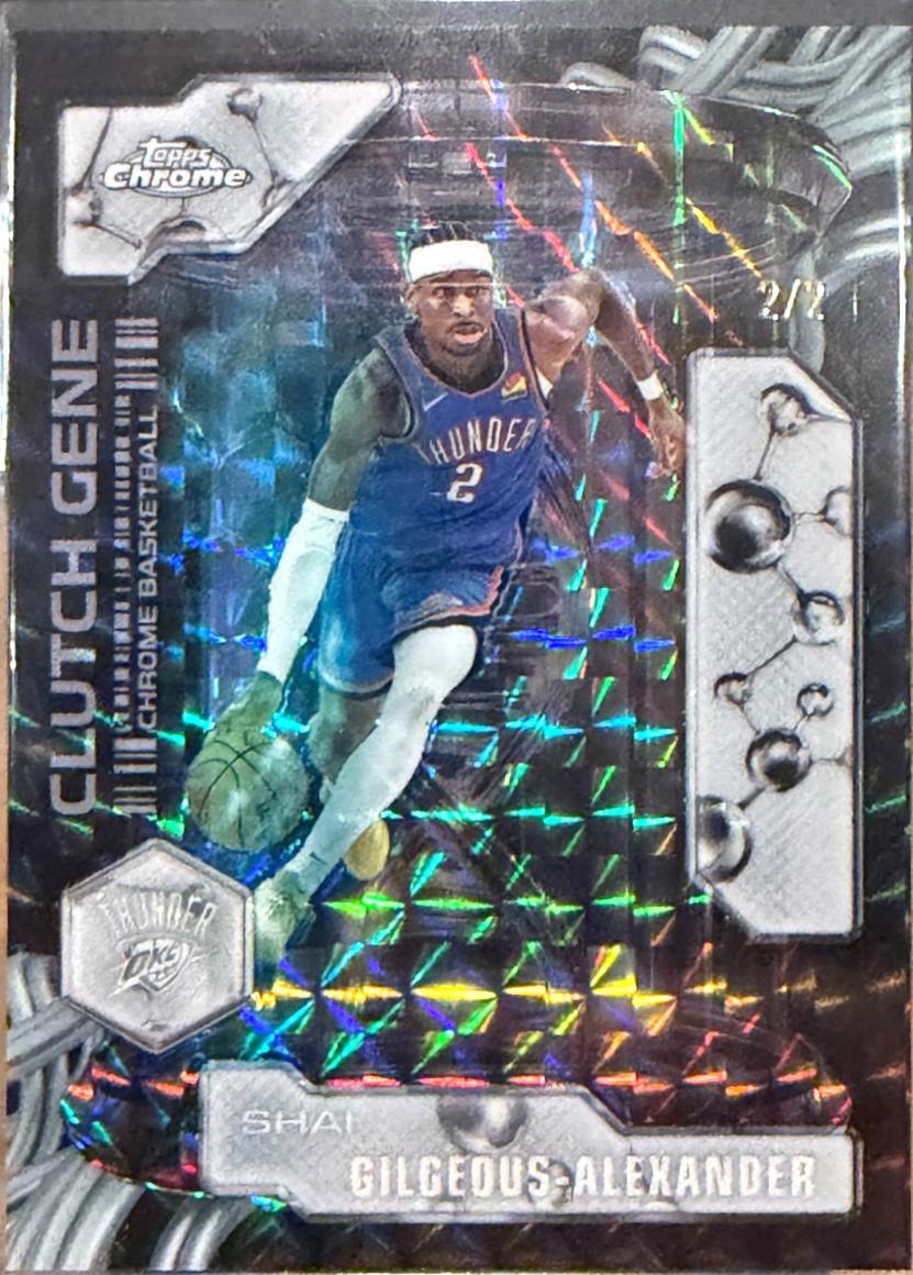 Shai Gilgeous-Alexander [Refractor White Geometric] #CG-9