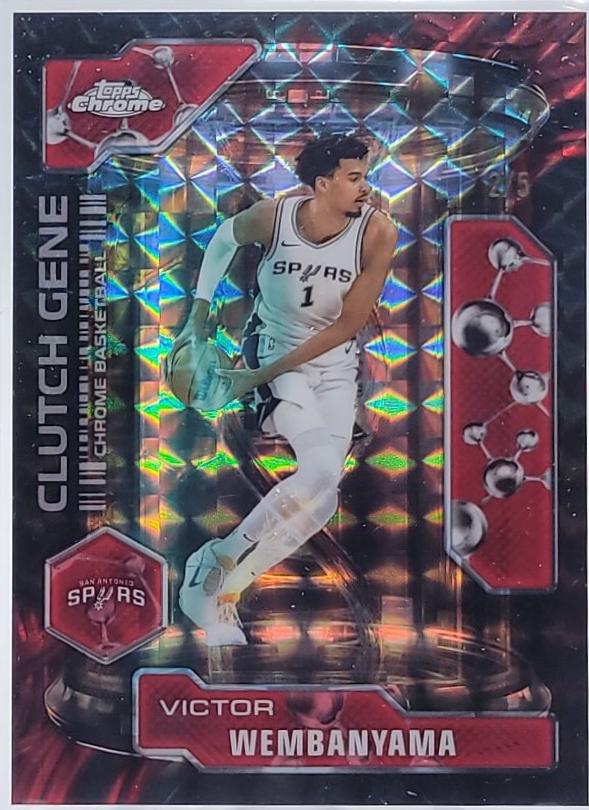 Victor Wembanyama [Refractor Red Geometric] #CG-17