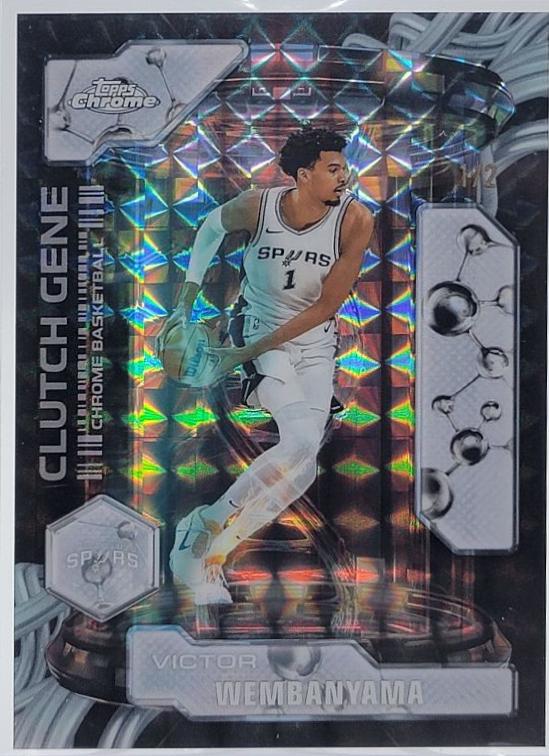 Victor Wembanyama [Refractor White Geometric] #CG-17