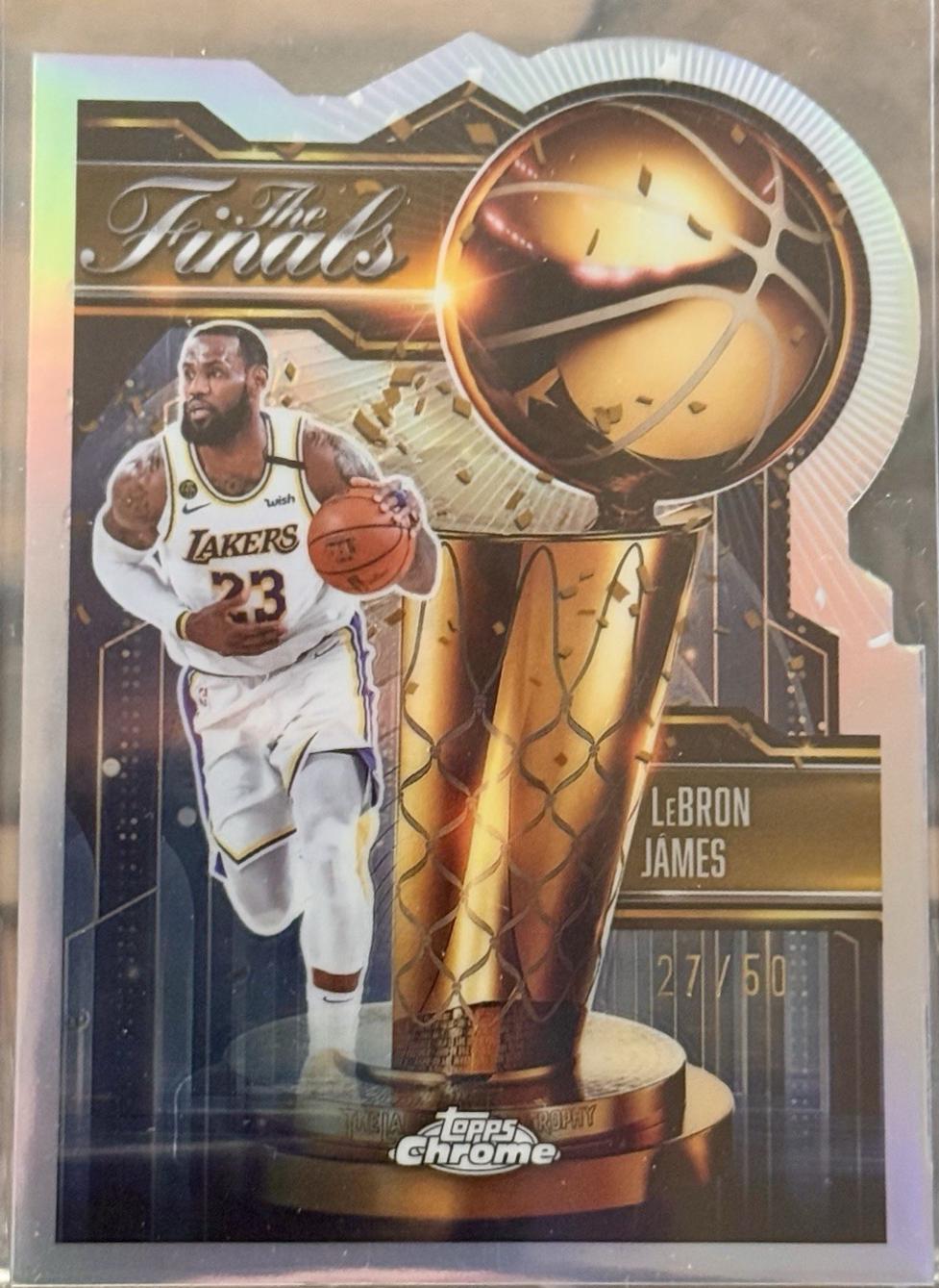 LeBron James [Gold] #FIN-1