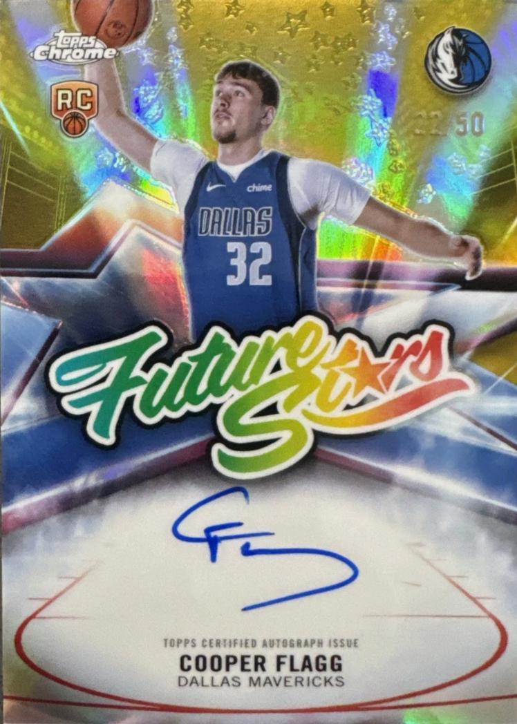 Cooper Flagg [Refractor Gold] #FS-CF