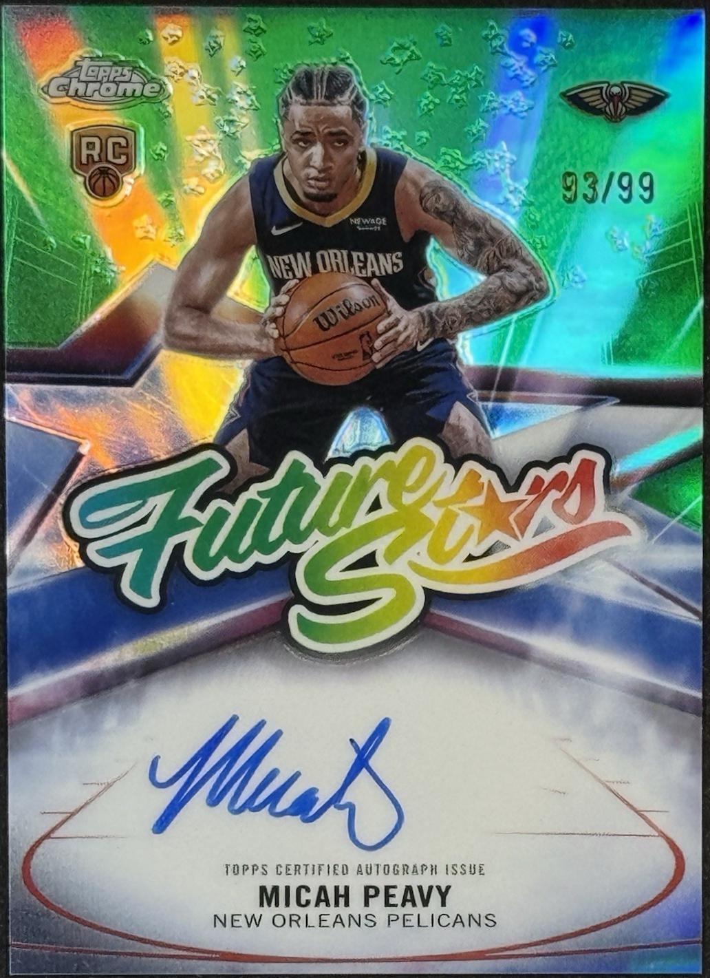 Micah Peavy [Refractor Green] #FS-MP