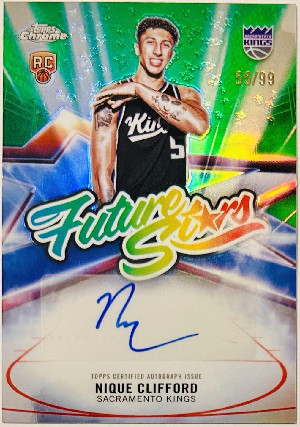 Nique Clifford [Refractor Green] #FS-NC