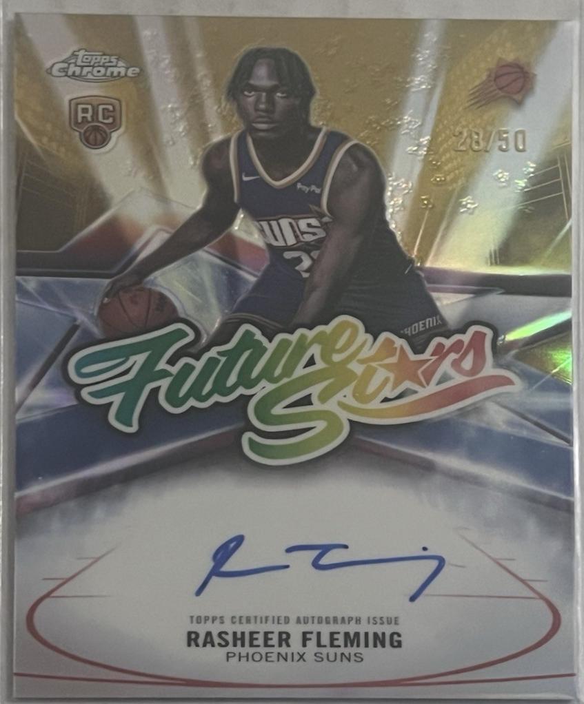 Rasheer Fleming [Refractor Gold] #FS-RF