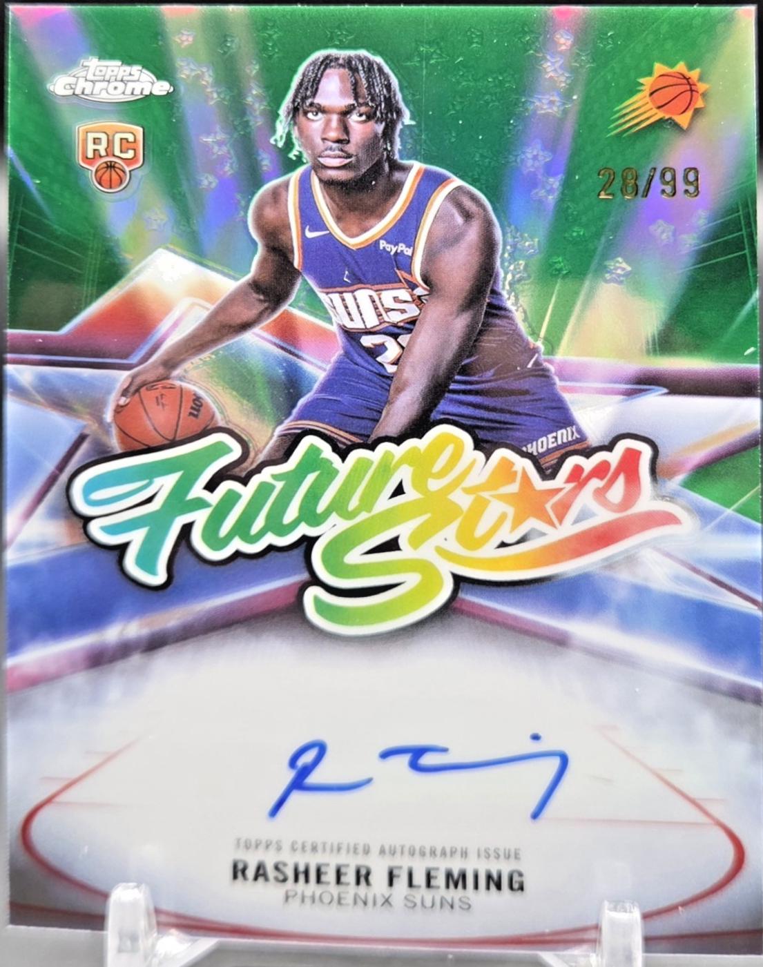Rasheer Fleming [Refractor Green] #FS-RF