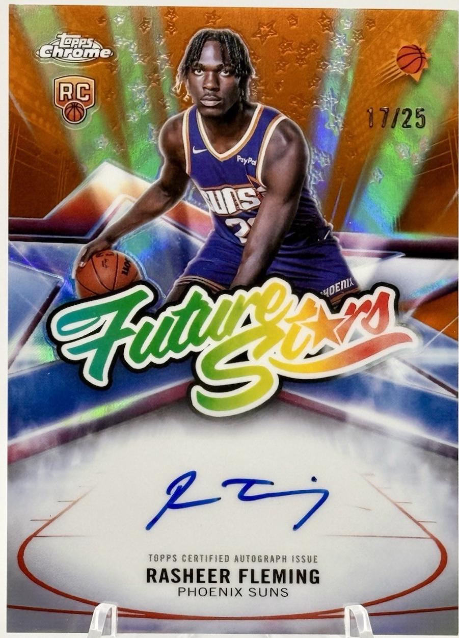 Rasheer Fleming [Refractor Orange] #FS-RF