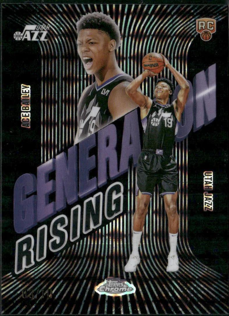 Ace Bailey [Refractor Black Geometric] #GR-5