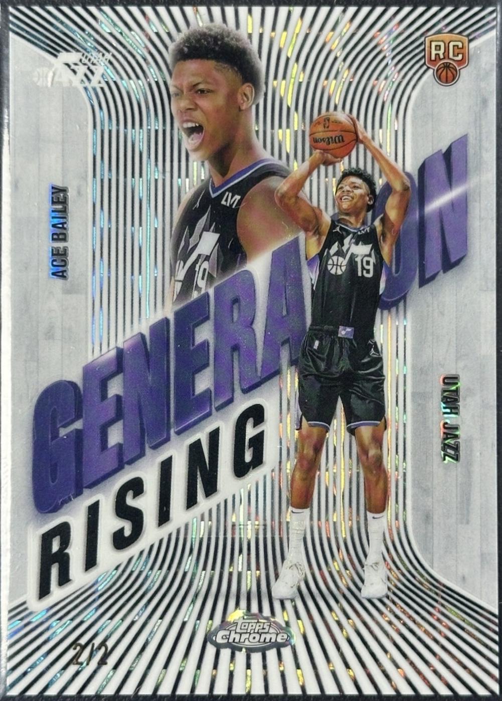 Ace Bailey [Refractor White Geometric] #GR-5