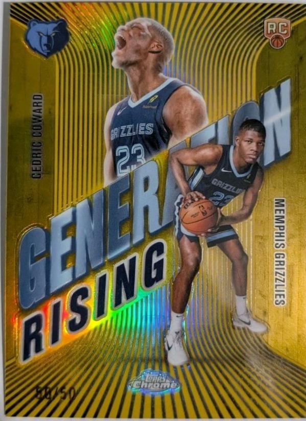 Cedric Coward [Refractor Gold] #GR-19