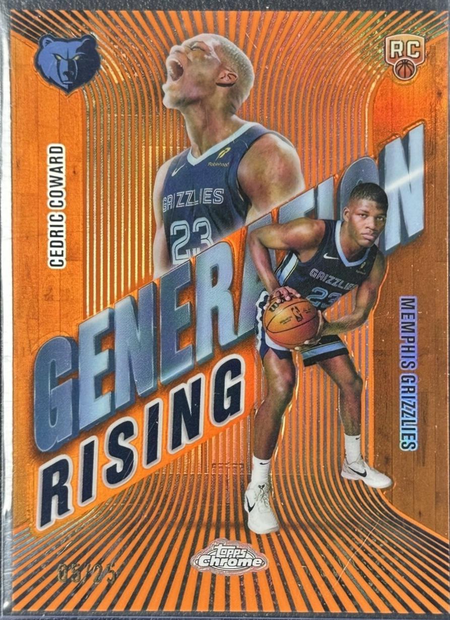 Cedric Coward [Refractor Orange] #GR-19