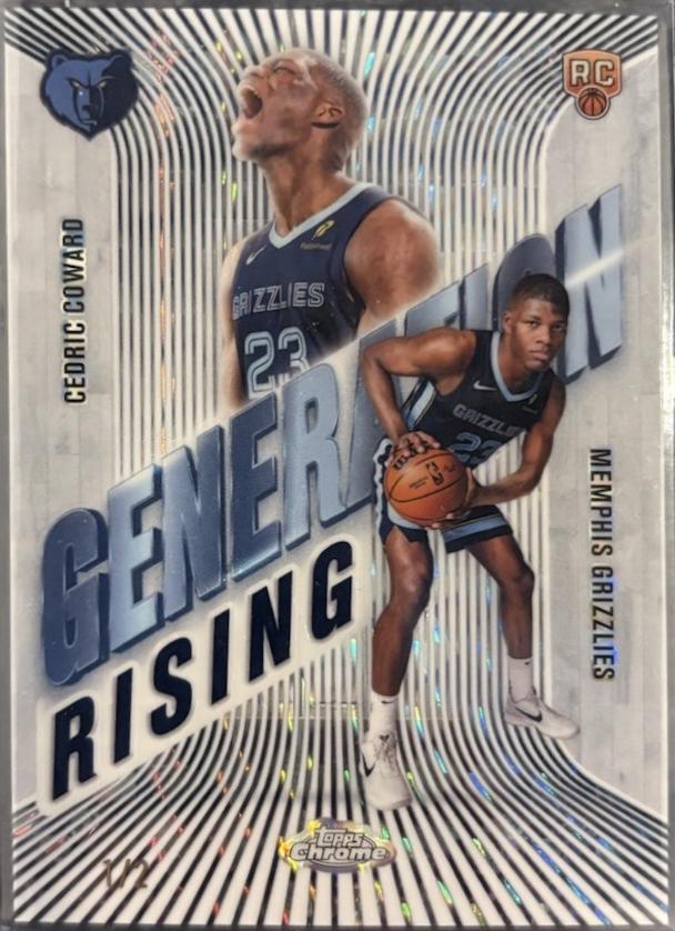 Cedric Coward [Refractor White Geometric] #GR-19