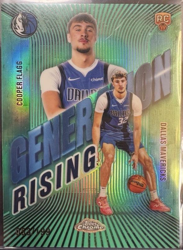 Cooper Flagg [Refractor Aqua] #GR-1