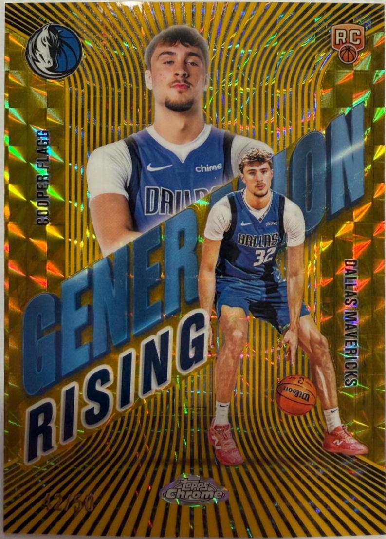 Cooper Flagg [Refractor Gold Geometric] #GR-1