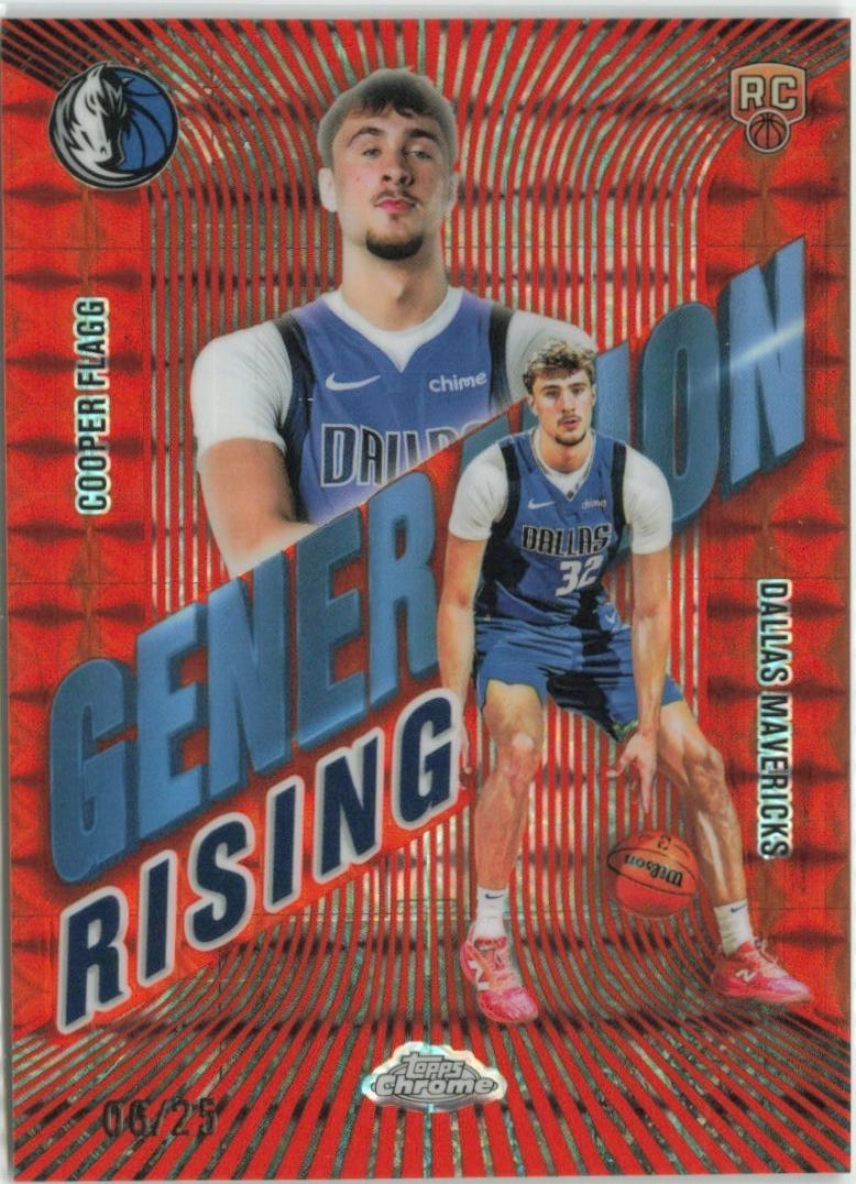 Cooper Flagg [Refractor Orange Geometric] #GR-1