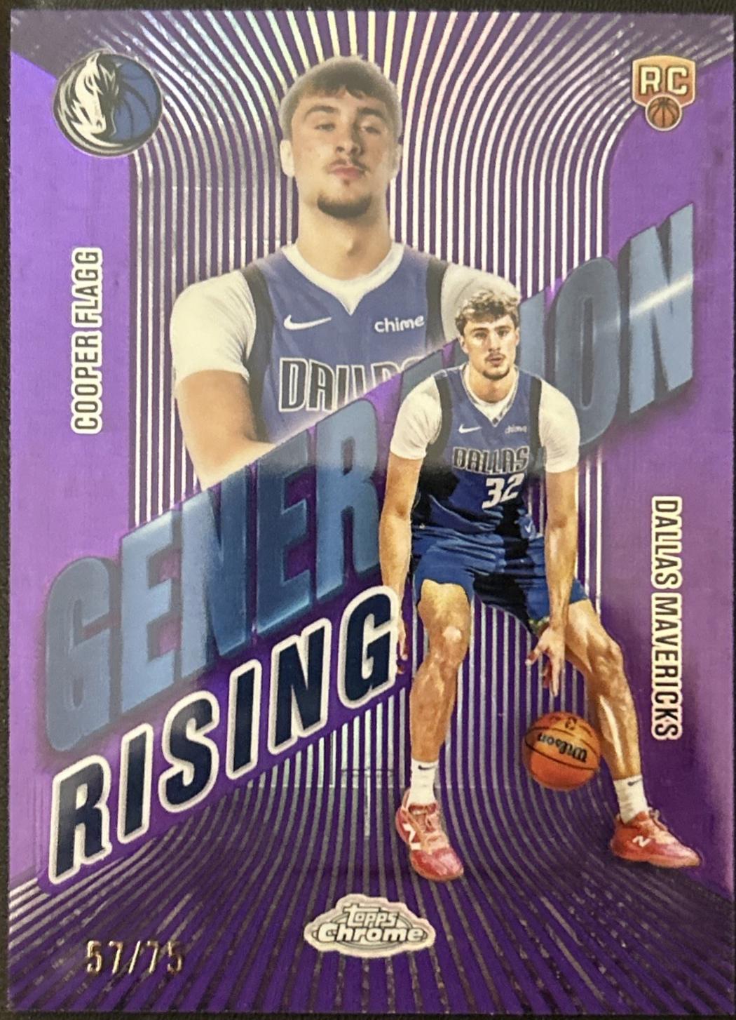 Cooper Flagg [Refractor Purple Geometric] #GR-1