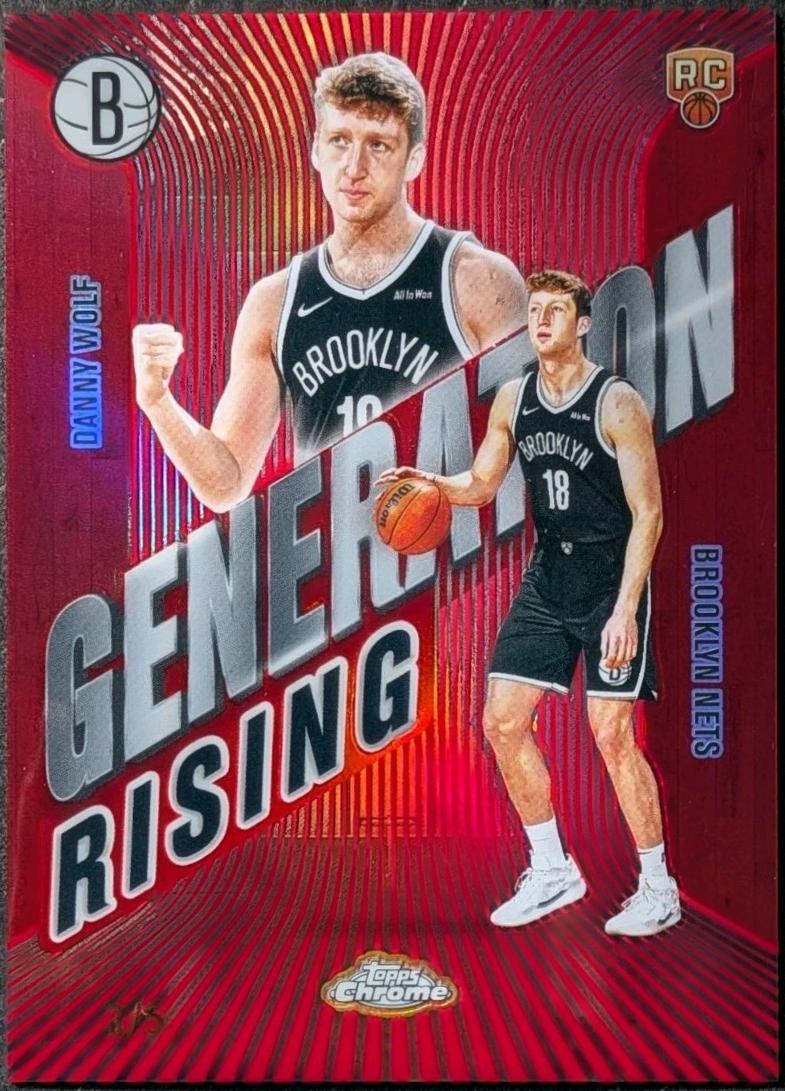 Danny Wolf [Refractor Red Geometric] #GR-13