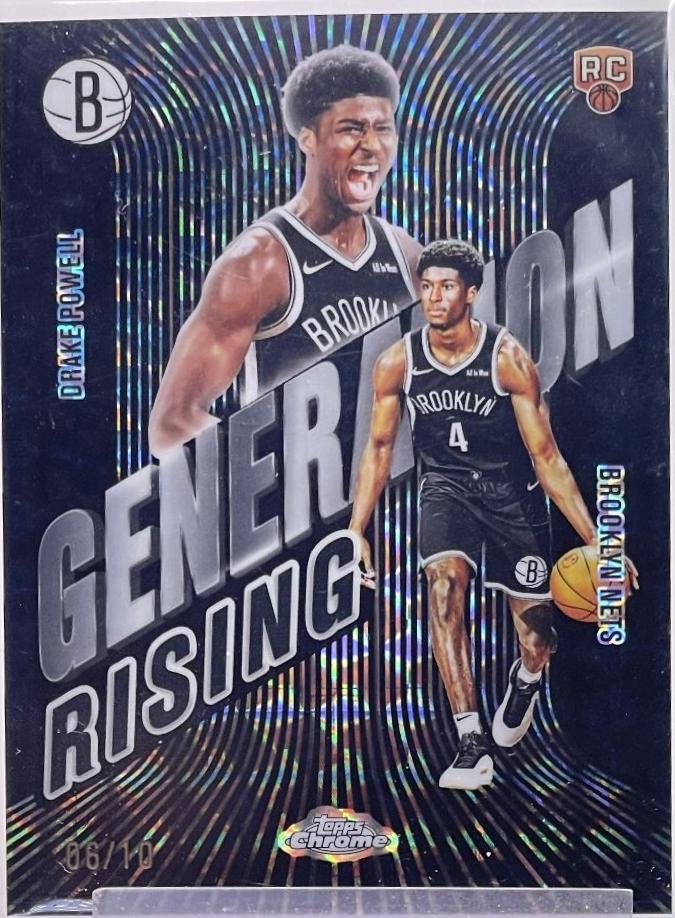 Drake Powell [Refractor Black Geometric] #GR-17