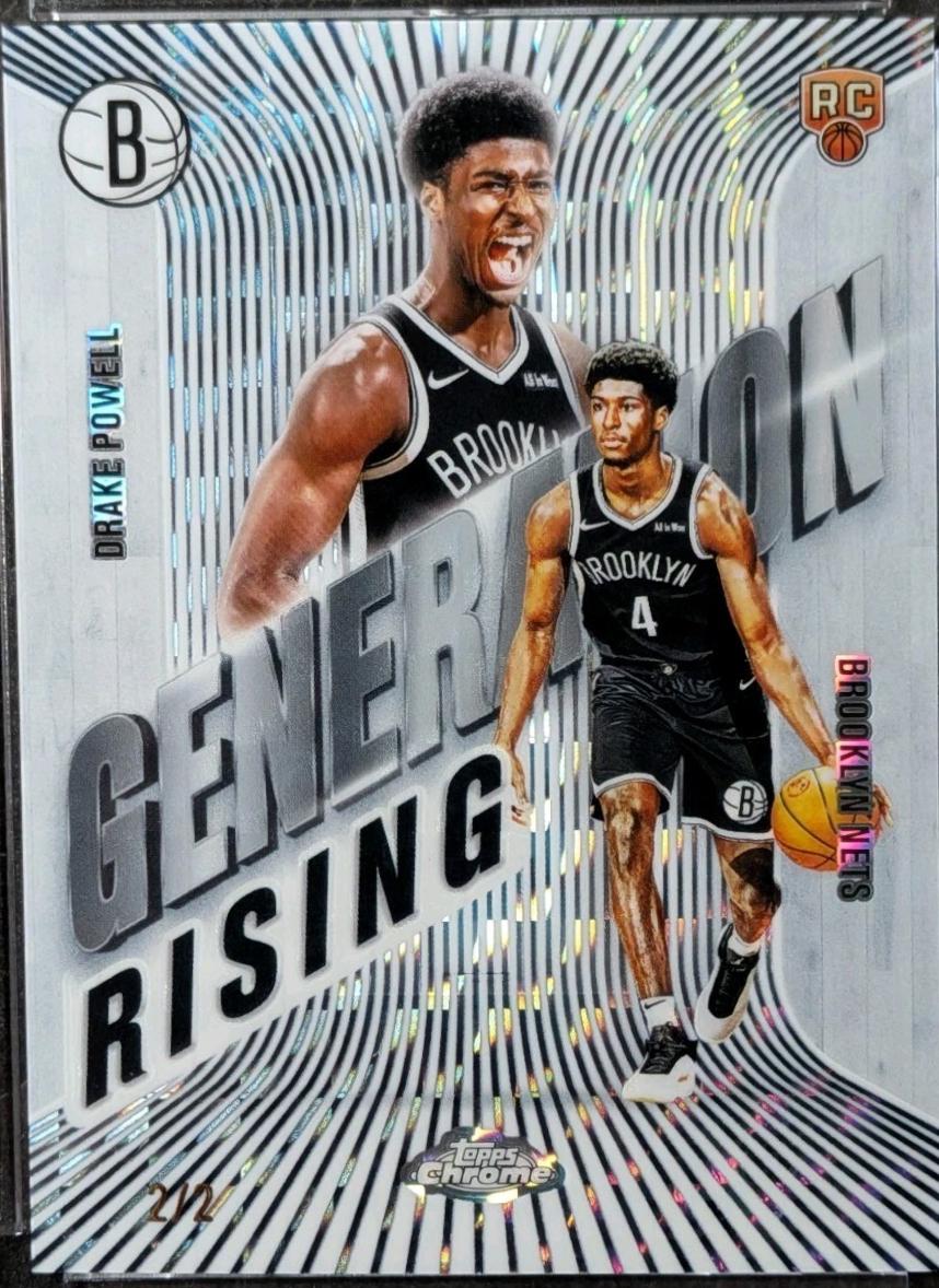 Drake Powell [Refractor White Geometric] #GR-17