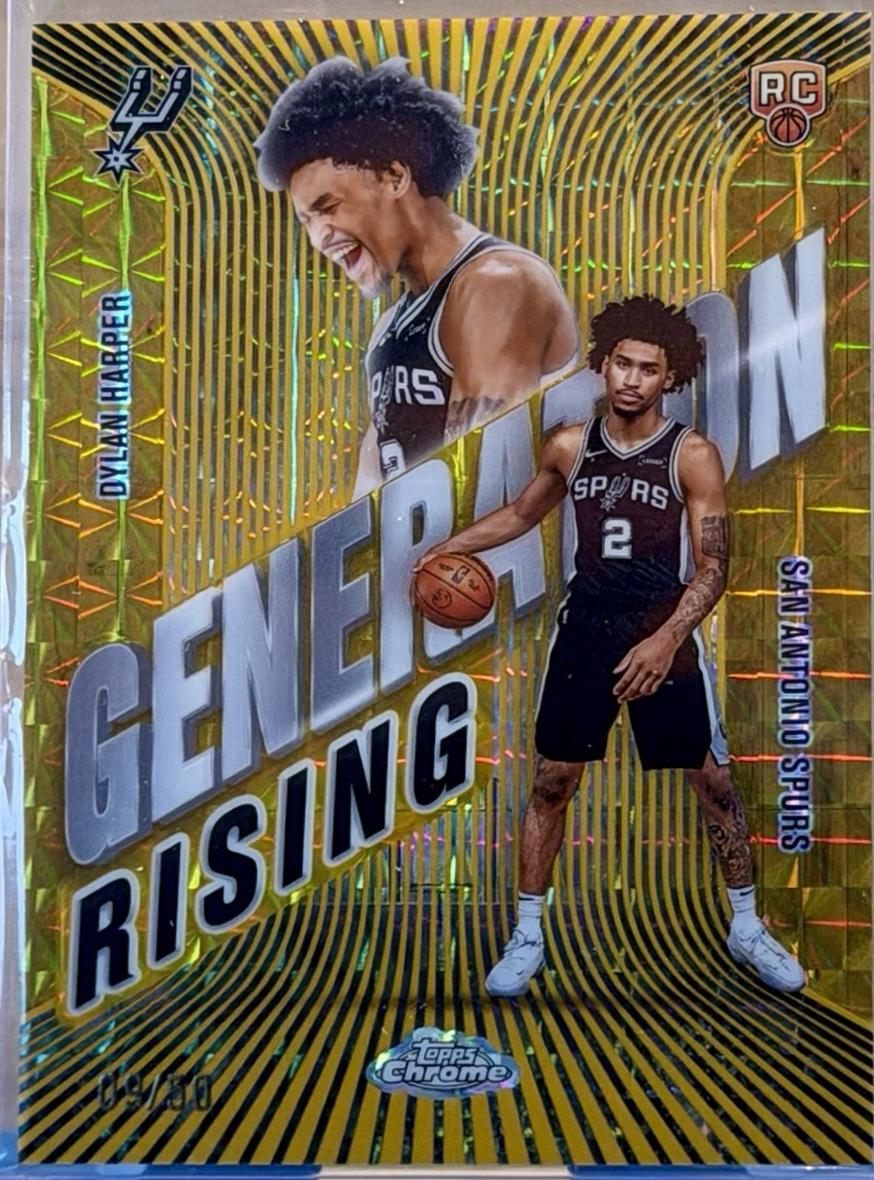 Dylan Harper [Refractor Gold Geometric] #GR-2