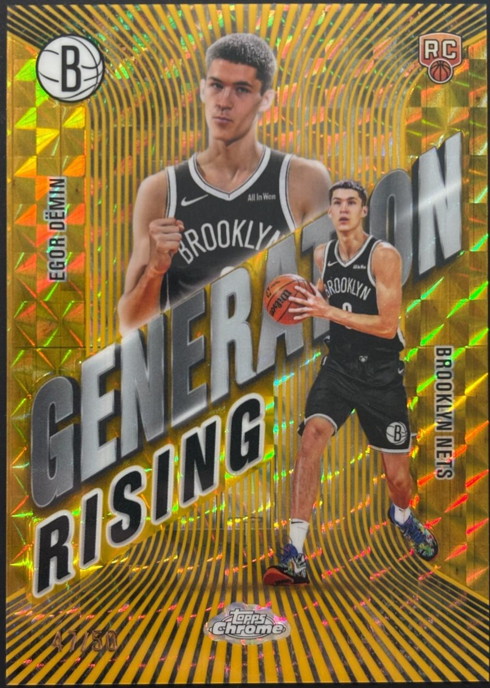 Egor Demin [Refractor Gold Geometric] #GR-15