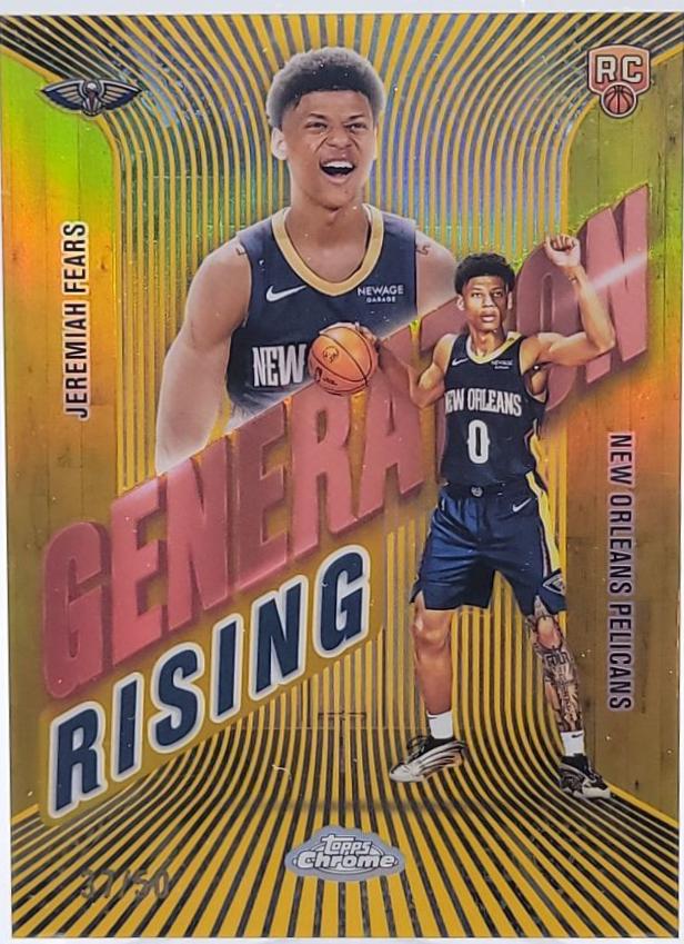Jeremiah Fears [Refractor Gold] #GR-7