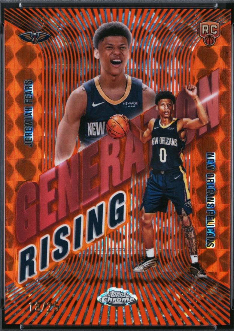 Jeremiah Fears [Refractor Orange] #GR-7