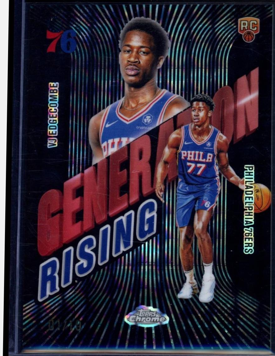 VJ Edgecombe [Refractor Black Geometric] #GR-3