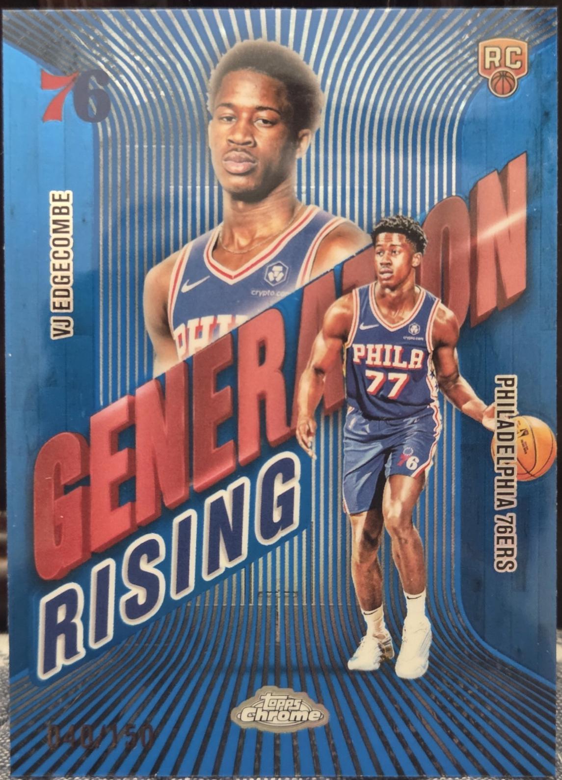 VJ Edgecombe [Refractor Blue] #GR-3