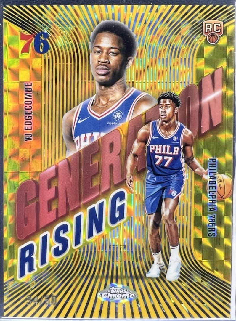 VJ Edgecombe [Refractor Gold Geometric] #GR-3