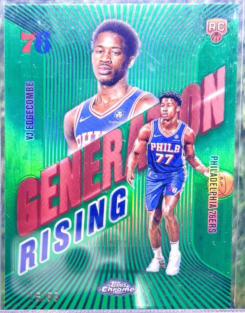 VJ Edgecombe [Refractor Green] #GR-3