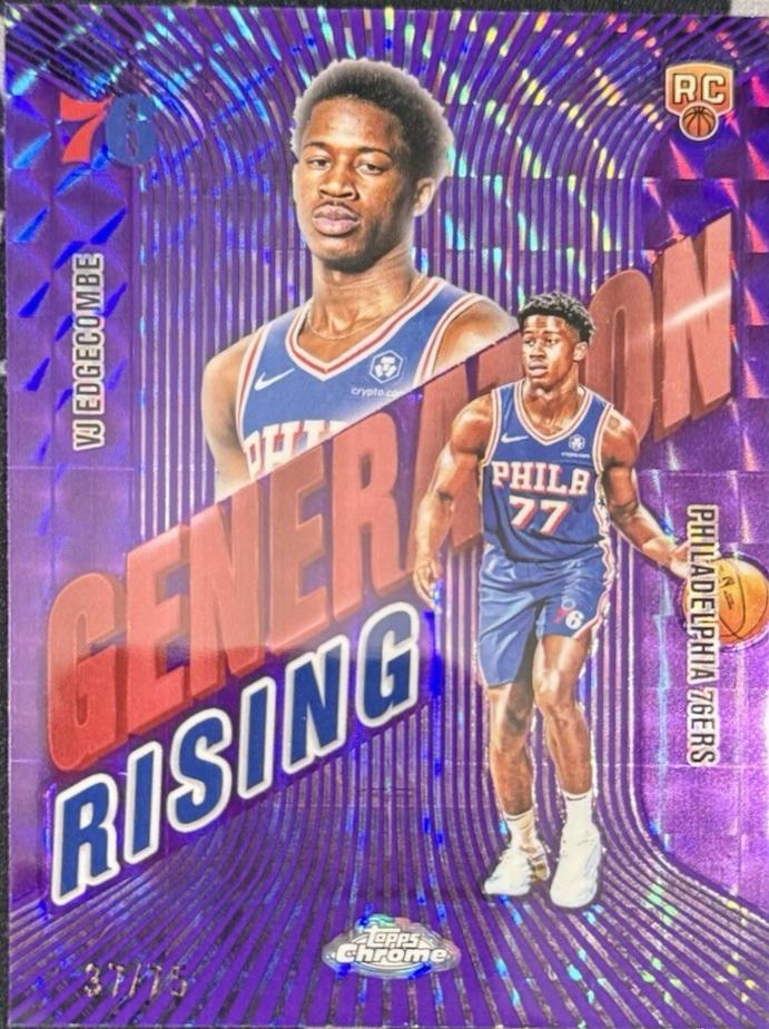 VJ Edgecombe [Refractor Purple Geometric] #GR-3