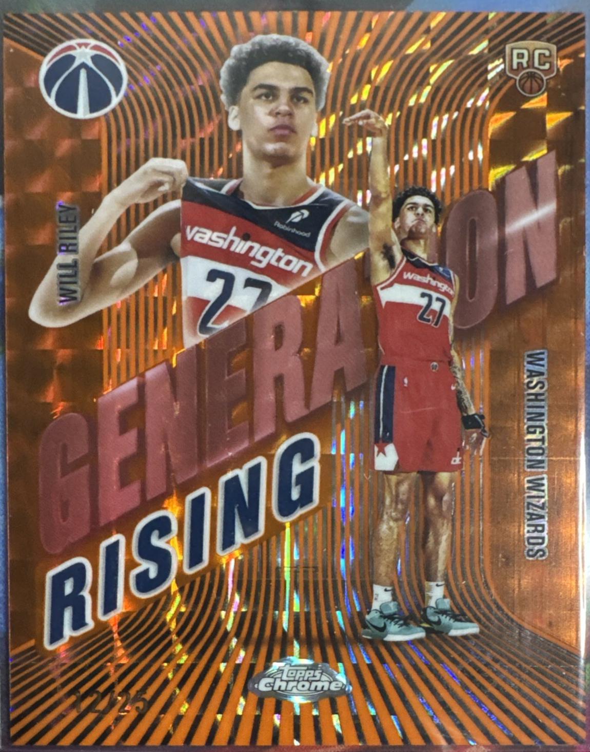 Will Riley [Refractor Orange Geometric] #GR-11