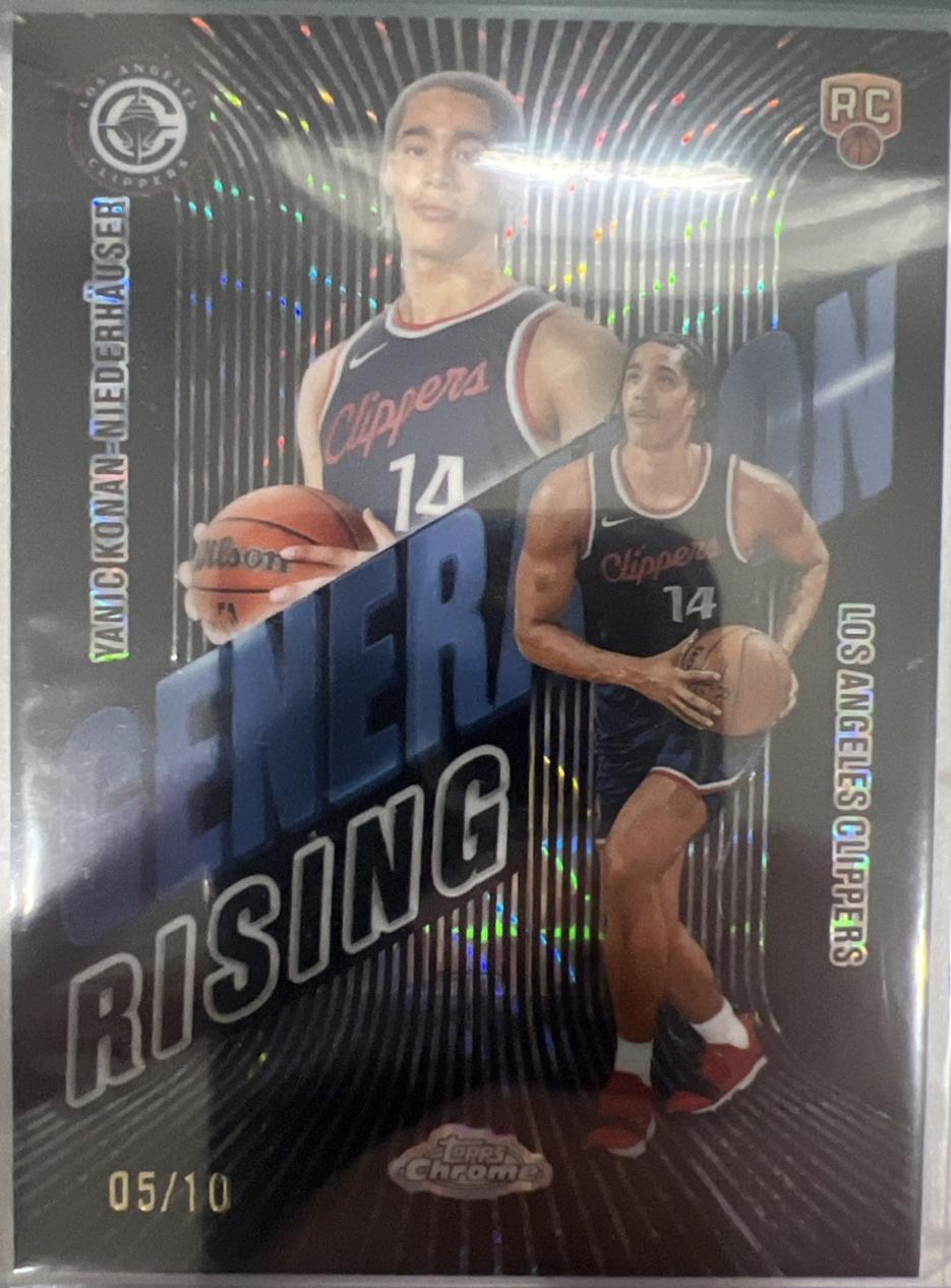 Yanic Konan-Niederhauser [Refractor Black Geometric] #GR-20