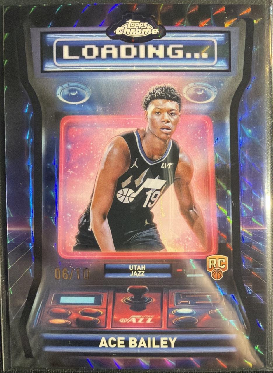 Ace Bailey [Refractor Black Geometric] #LD-14