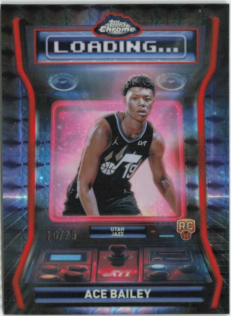 Ace Bailey [Refractor Orange Geometric] #LD-14
