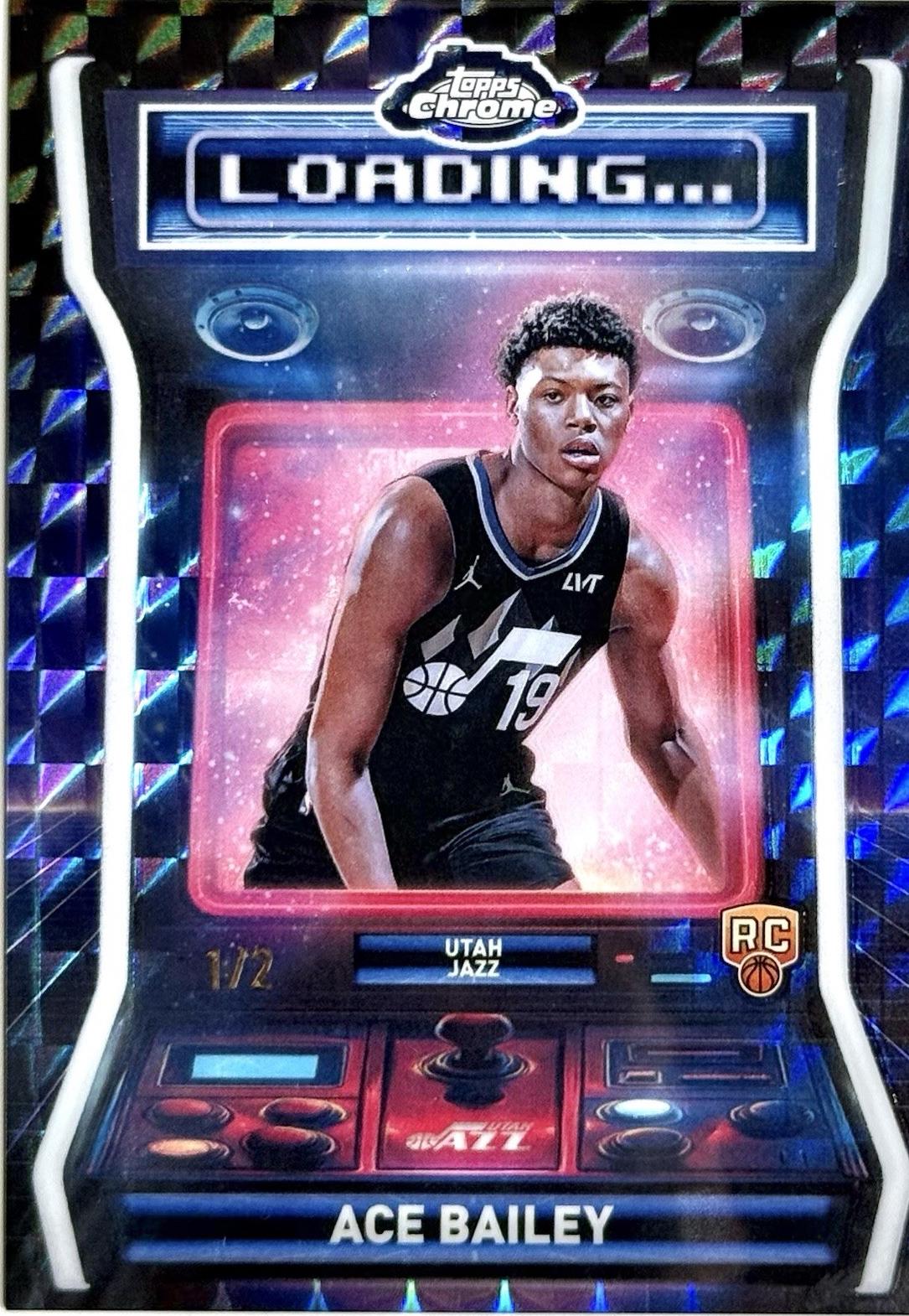 Ace Bailey [Refractor White Geometric] #LD-14