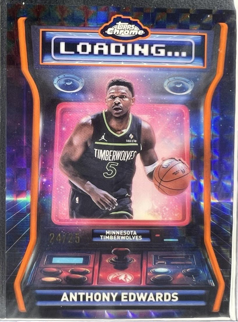 Anthony Edwards [Refractor Orange] #LD-3