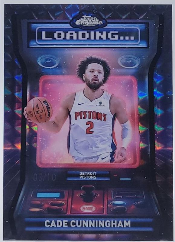Cade Cunningham [Refractor Black Geometric] #LD-7